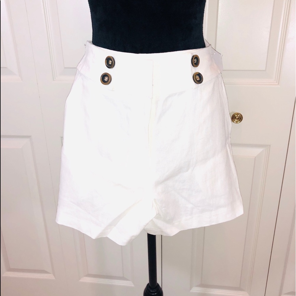 JUNE & HUDSON HIGH WAIST BUTTON